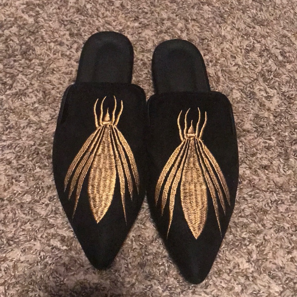 Black mules